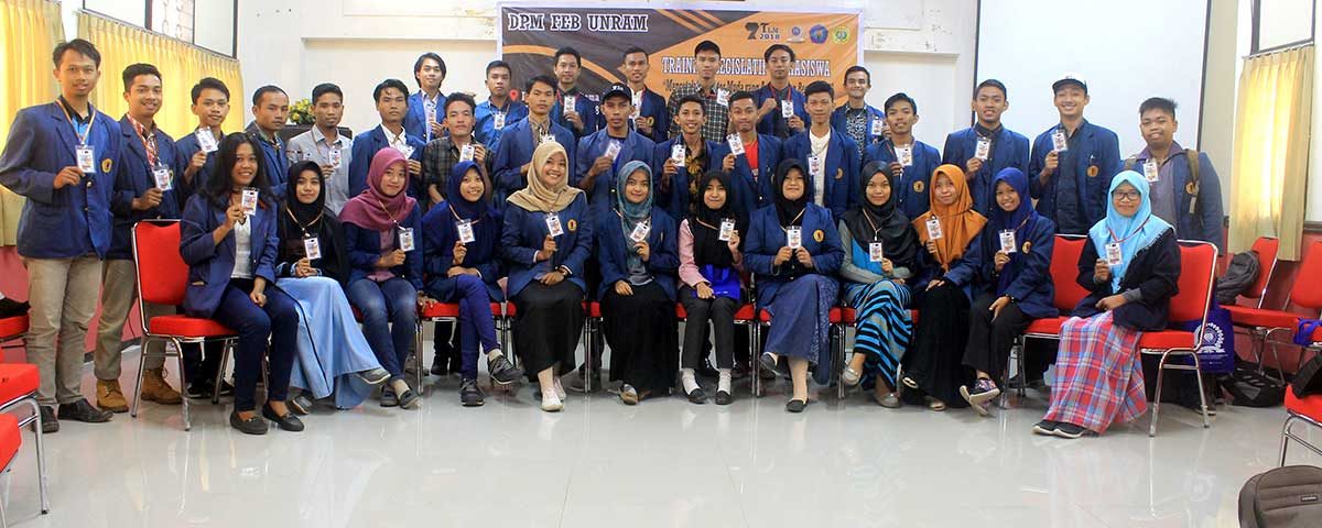 Kegiatan Training Legislatif Mahasiswa Fakultas Ekonomi Dan Bisnis Unram